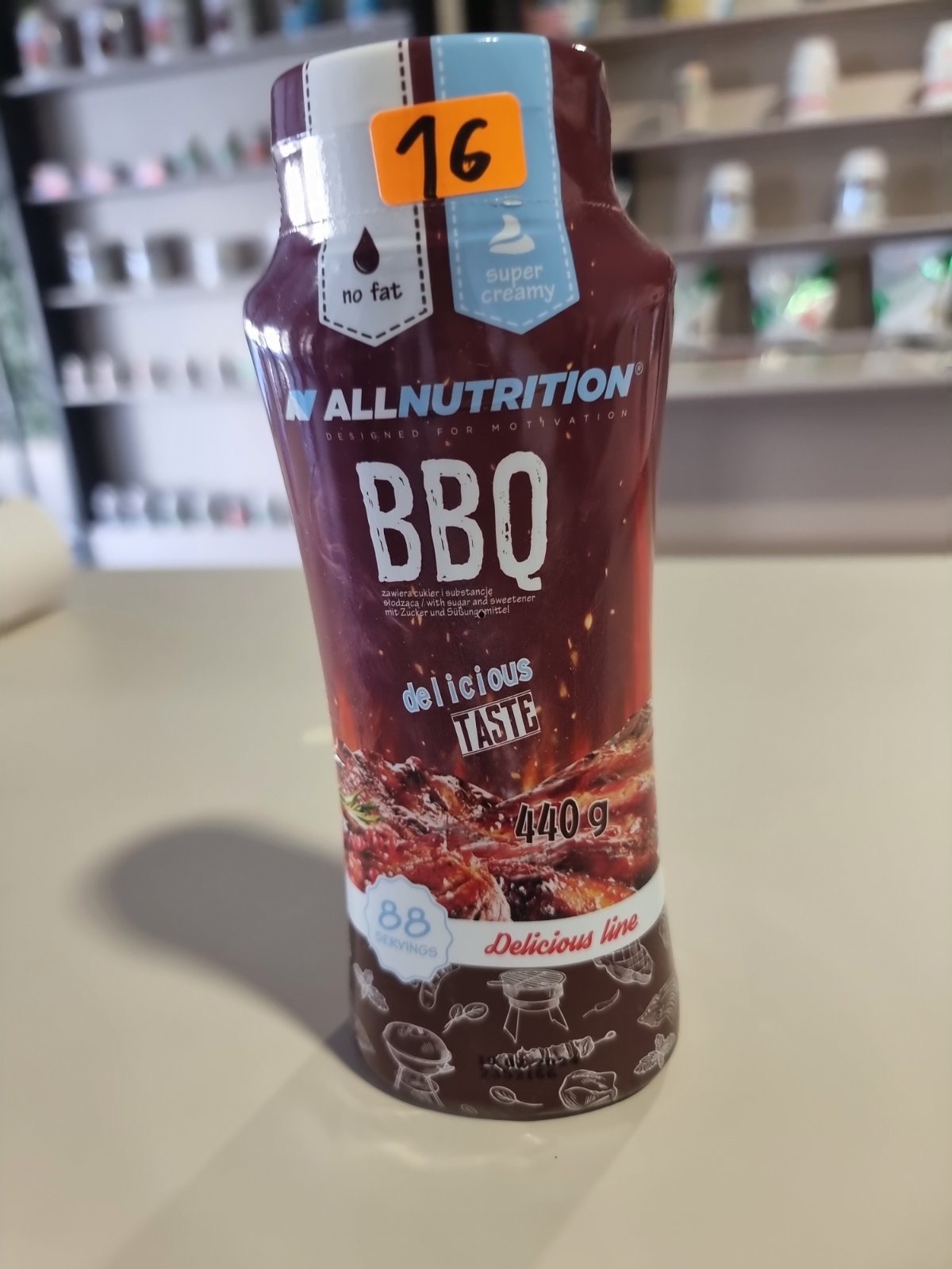 AllNUTRITION Sauce BBQ 400гр.